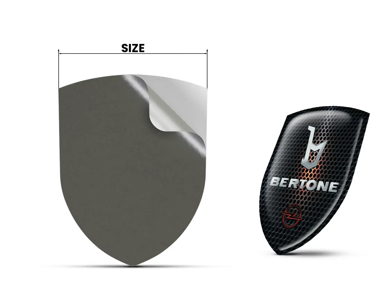 Bertone Pegatinas Negocio Personalizadas Limitadas Derrape Universal